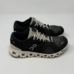 On Cloud X Running Shoes Womens 6.5 Black Pearl Lightweight Athletic Sneakers